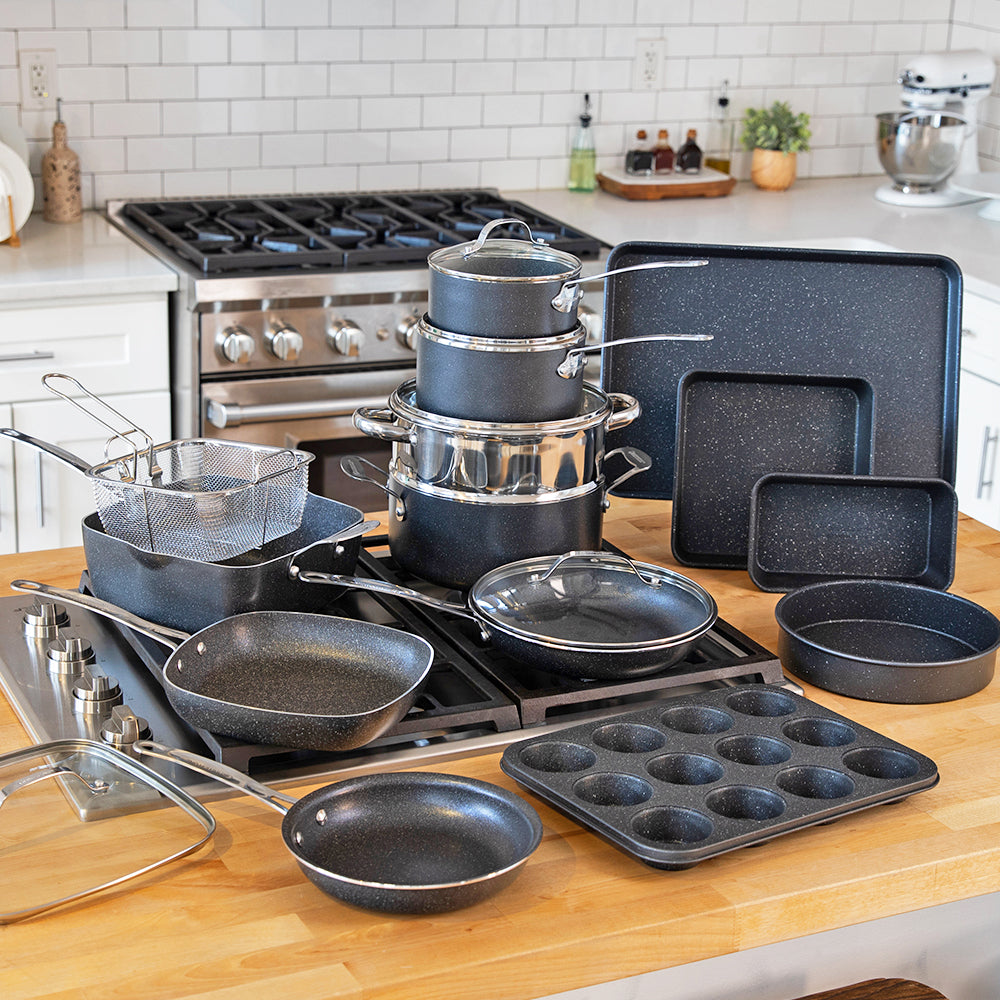 Galebriel 20pc Kitchen In A Box - Cook, Bake, Steam, Fry - Complete Set