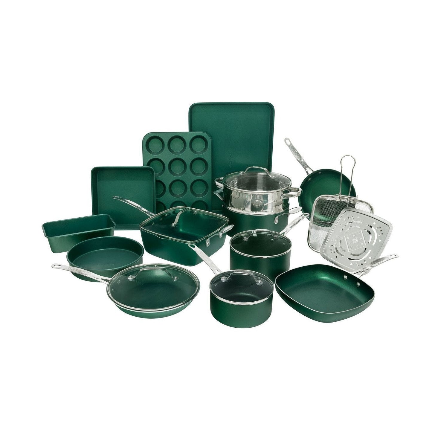 Galebriel 20pc Kitchen In A Box - Cook, Bake, Steam, Fry - Complete Set