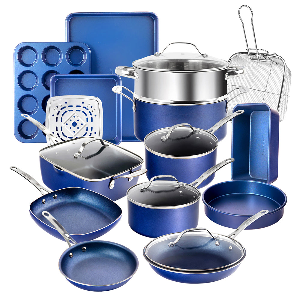 Galebriel 20pc Kitchen In A Box - Cook, Bake, Steam, Fry - Complete Set