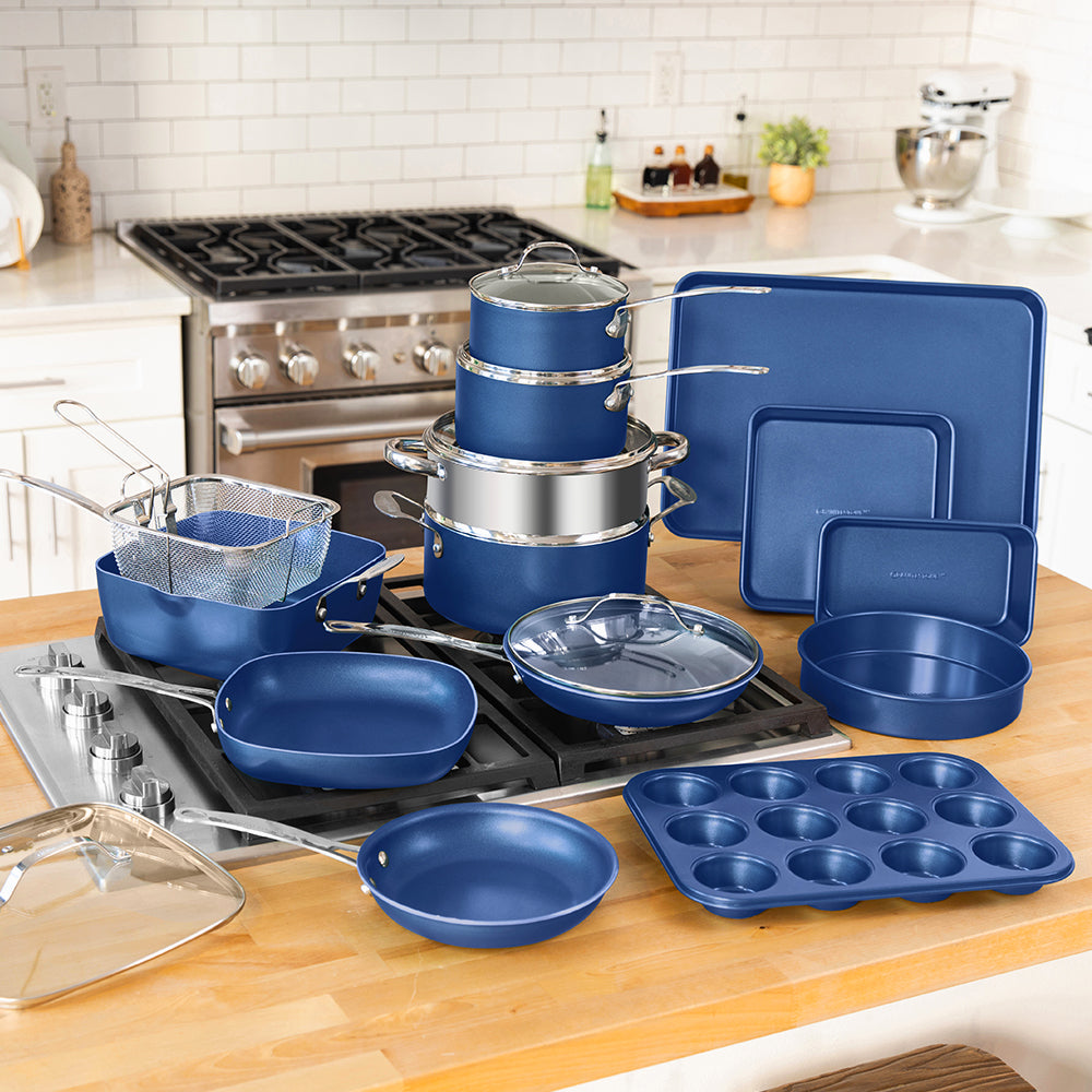 Galebriel 20pc Kitchen In A Box - Cook, Bake, Steam, Fry - Complete Set