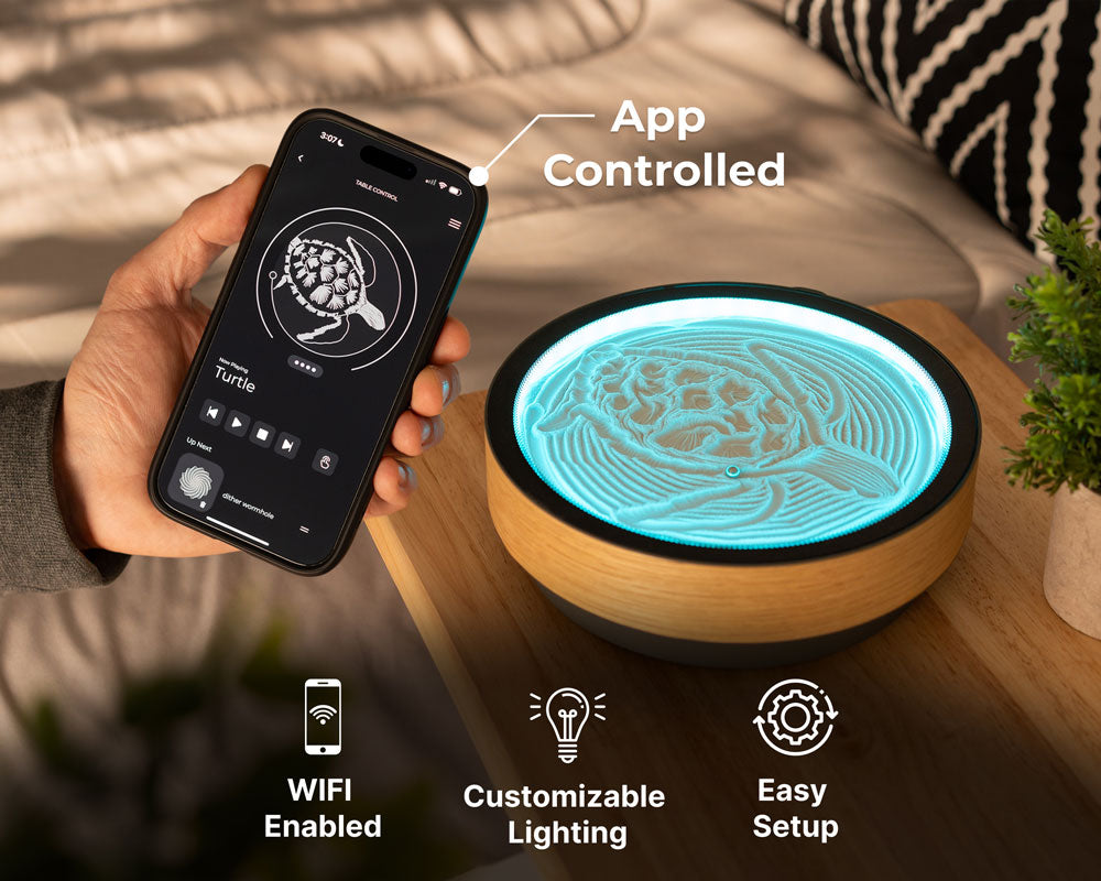 Mini Kinetic Sand Art, Zen Stress Relief, iOS and Android Compatible