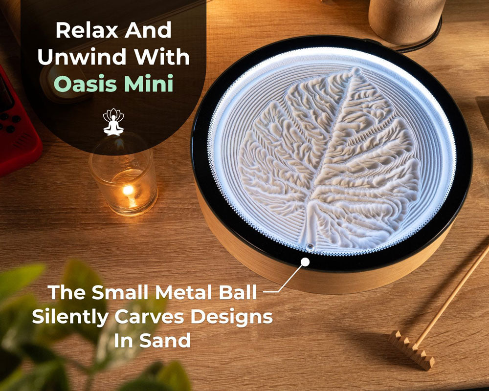 Mini Kinetic Sand Art, Zen Stress Relief, iOS and Android Compatible