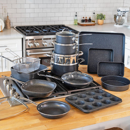 Galebriel 20pc Kitchen In A Box - Cook, Bake, Steam, Fry - Complete Set