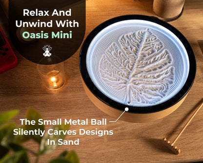 Mini Kinetic Sand Art, Zen Stress Relief, iOS and Android Compatible